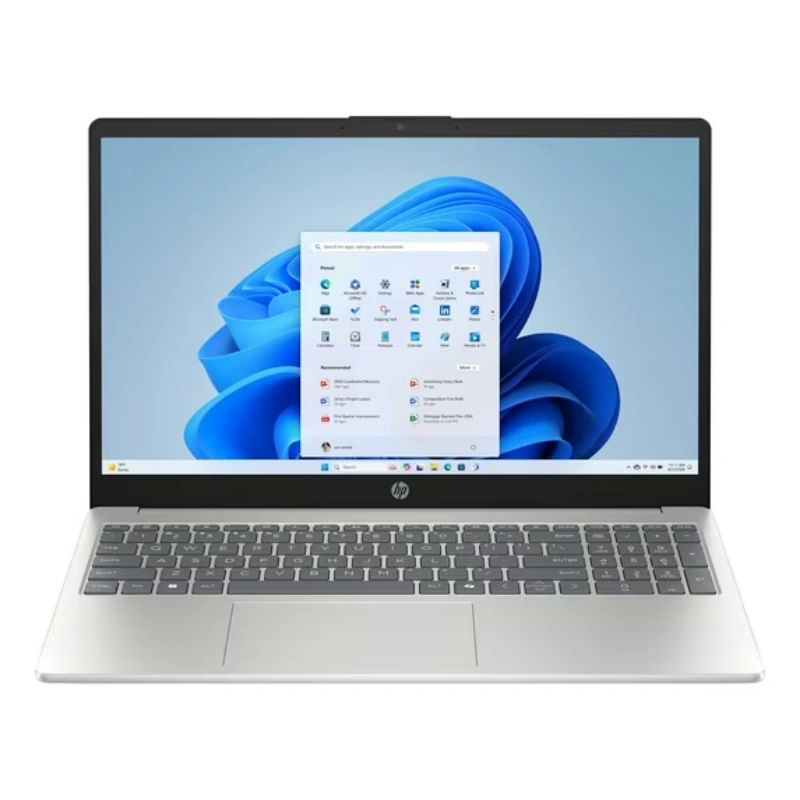 HP 15 Intel Core i3 1315U 8GB RAM 512GB SSD 15.6 Inch FHD Natural Silver Laptop Model FD0180nia C92MFEA